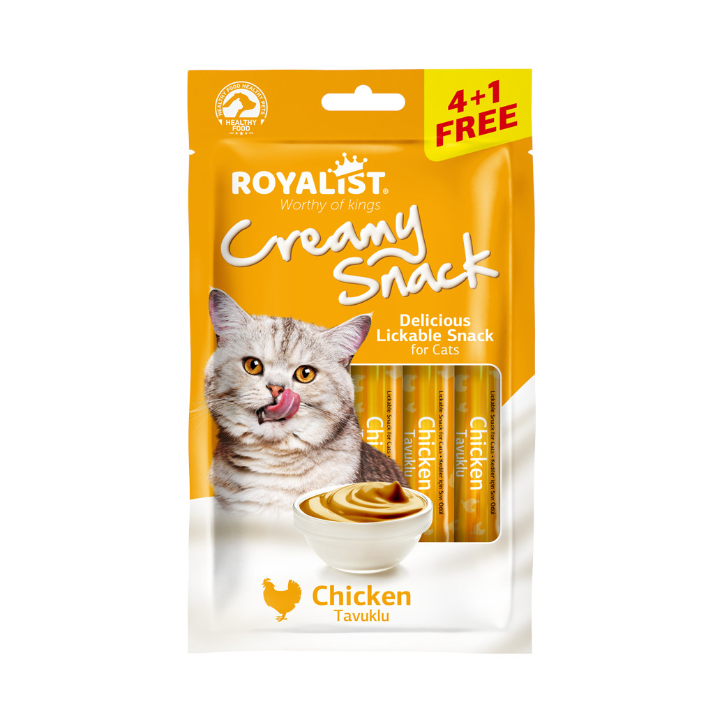 Royalist Creamy Snack - Chicken 4 Paket