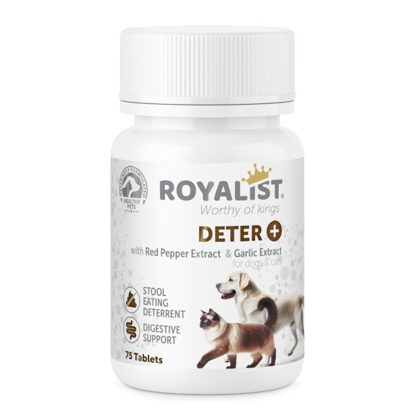 Royalist Deter Dışkı Yeme Önleyici Tablet Dog & Cat 75 GR