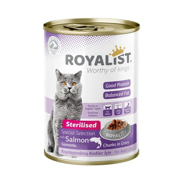 Royalist Kısırlaştırılmış Kedi Konserve 12 X 400 GR
