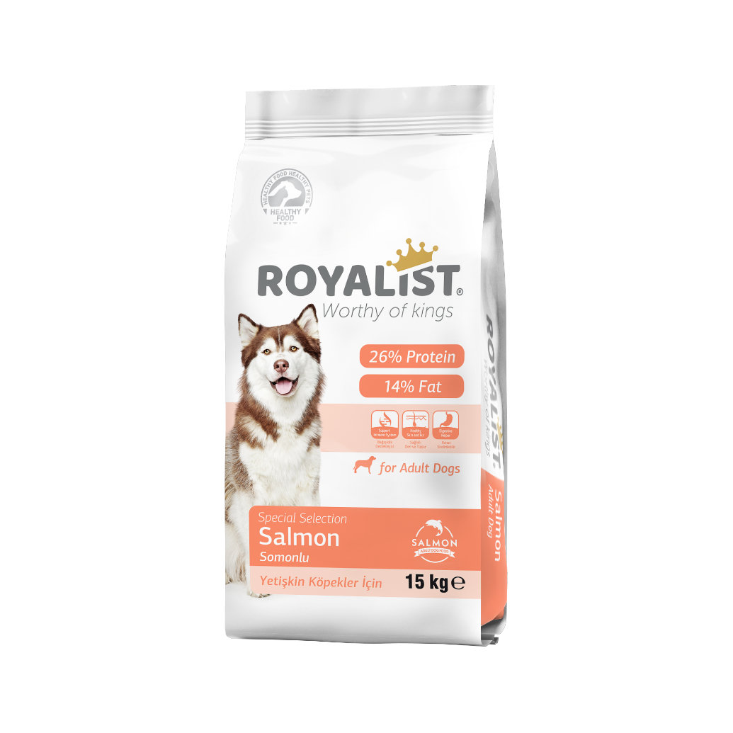 Royalist Somonlu Köpek Maması 15Kg.