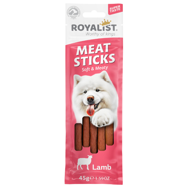 Royalist Kuzu Etli Köpek Sticks 6 X 45 Gr