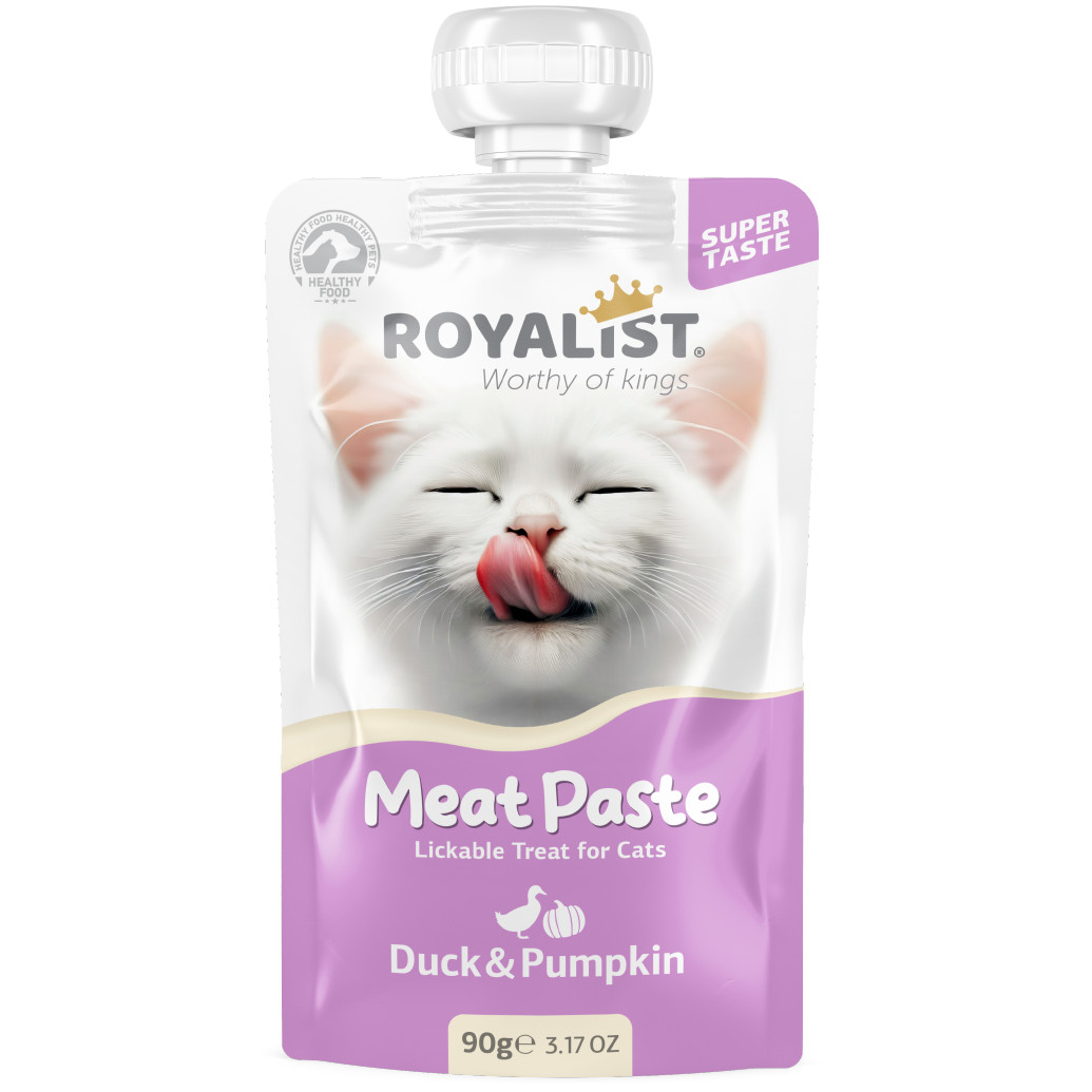 Royalist Meat Paste Cat Duck & Pumpkin 6 X 90 GR