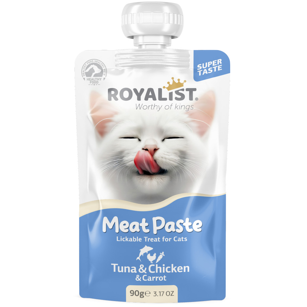 Royalist Meat Paste Cat Tuna & Chicken & Carrot 6 X 90 GR