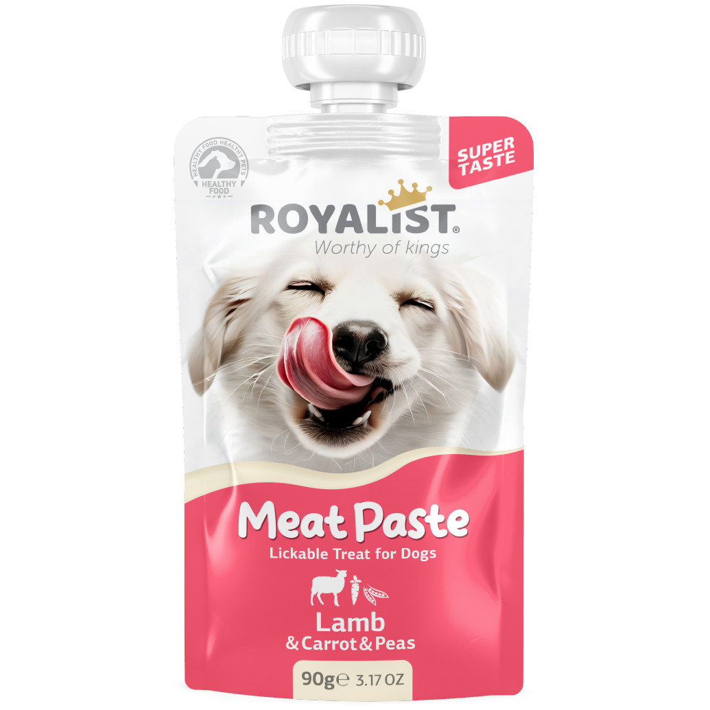Royalist Meat Paste Dog Lamb & Carrot & Peas 6 X 90 GR