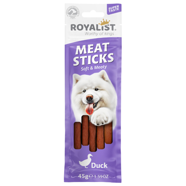 Royalist Ördek Etli Köpek Sticks 6 X 45 Gr