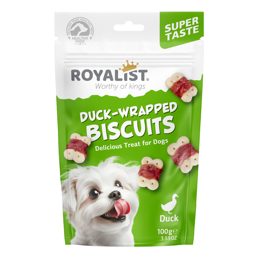 Royalist Ördekli Köpek Bisküvisi 6 X 100 Gr