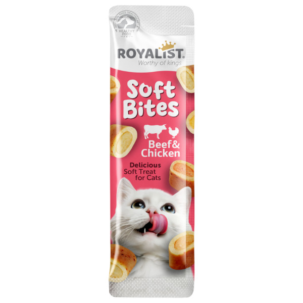 Royalist Soft Bites Beef & Chicken 10 Adet 10 GR