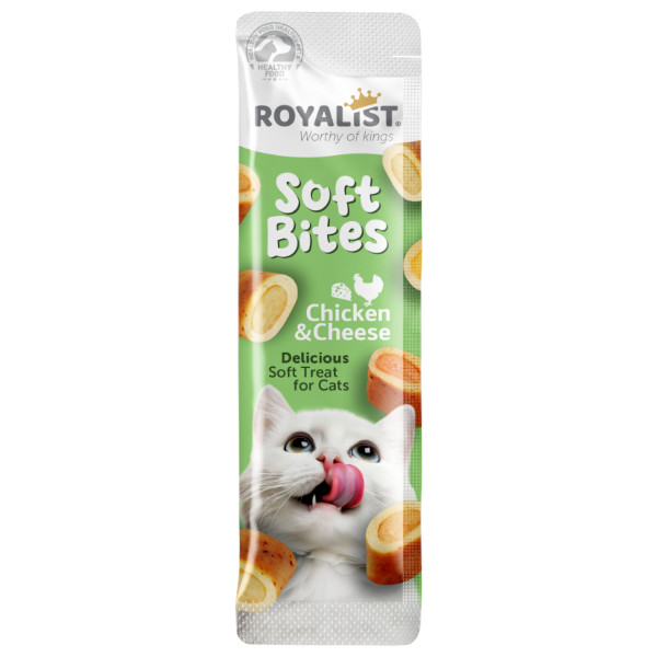 Royalist Soft Bites Chicken & Cheese 10 Adet 10 GR