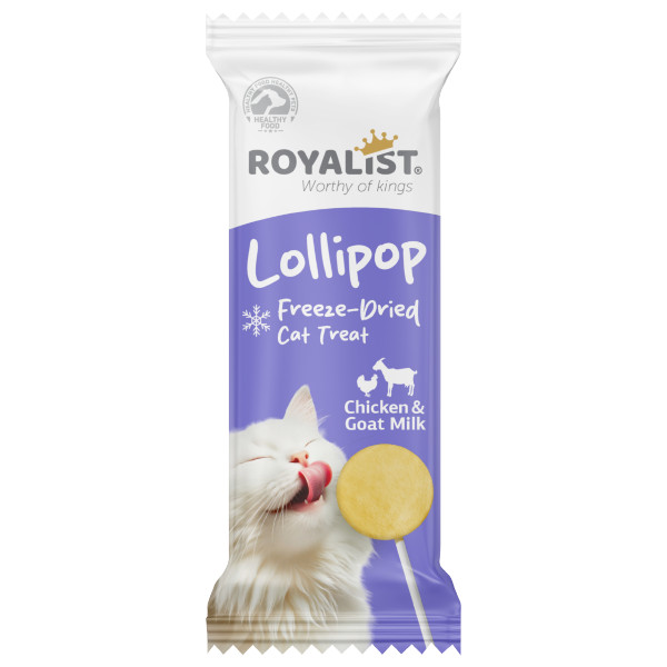 Royalist Tavuklu Ve Keçi Sütlü Kedi Lolipop 5 Adet
