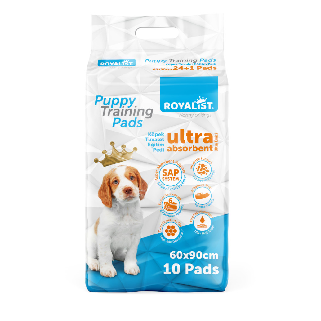 Royalist Tuvalet Eğitim Pedi 60*90 CM 10 LU